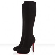 Cizme Christian Louboutin New Simple Botta 120mm negre