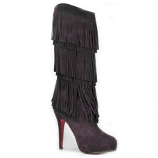Ghete Christian Louboutin Forever Tina 140mm Parmeză închisă