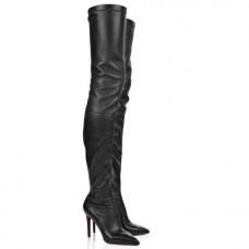 Cizme Christian Louboutin Lili 100mm negre