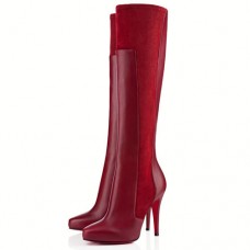 Cizme Christian Louboutin Ysa 100mm roșii