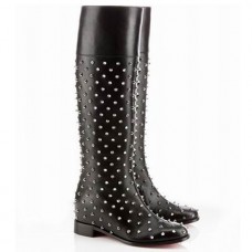 Cizme Christian Louboutin Meneboot 40mm negre