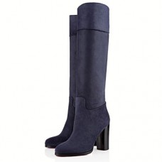 Cizme Christian Louboutin Dartata 80mm Bleumarin