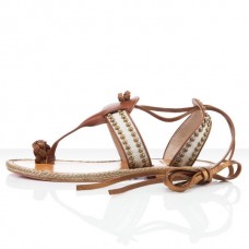 Sandale Christian Louboutin Hola Nina, maro