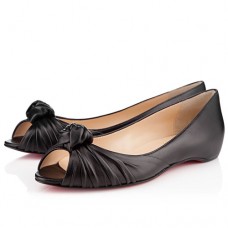 Balerini Christian Louboutin Turban Nappa Negri Balerini Christian Louboutin Turban Nappa Negri