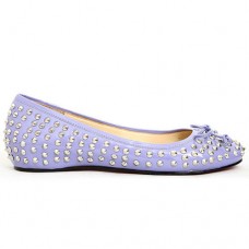 Balerini Christian Louboutin Big Kiss cu cuie, Parme