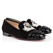 Mocasini Christian Louboutin Intern negri Mocasini Christian Louboutin Intern negri