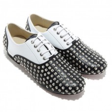 Mocasini Christian Louboutin Fred Spikes negri Mocasini Christian Louboutin Fred Spikes negri