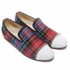 Mocasini Christian Louboutin Rollergirl roșii