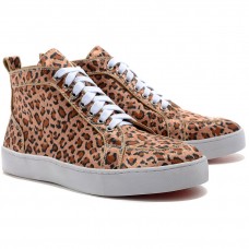 Pantofi sport Christian Louboutin Rantus Orlato cu imprimeu leopard