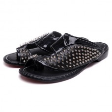 Sandale Christian Louboutin de vară la modă, negre