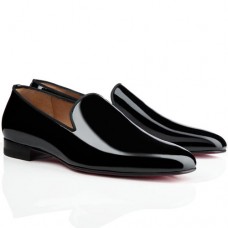 Mocasini Christian Louboutin Dandy negri