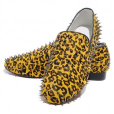 Mocasini Christian Louboutin Rollerboy Spikes aurii Mocasini Christian Louboutin Rollerboy Spikes aurii