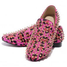 Mocasini Christian Louboutin Rollerboy Spikes Rose Matador Mocasini Christian Louboutin Rollerboy Spikes Rose Matador
