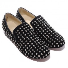Mocasini Christian Louboutin Rollerboy Spikes negri Mocasini Christian Louboutin Rollerboy Spikes negri