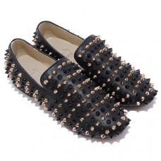 Mocasini Christian Louboutin Rollerboy Spikes negri Mocasini Christian Louboutin Rollerboy Spikes negri