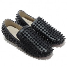 Mocasini Christian Louboutin Rollerboy Spikes negri Mocasini Christian Louboutin Rollerboy Spikes negri