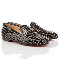 Mocasini Christian Louboutin Rollerboy Spikes negri Mocasini Christian Louboutin Rollerboy Spikes negri