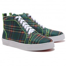 Pantofi sport Christian Louboutin Louis TarTaupe, verzi