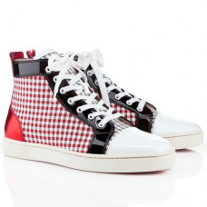 Teniși Christian Louboutin Louis roșii Teniși Christian Louboutin Louis roșii