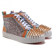 Pantofi sport Christian Louboutin Louis Spikes multicolori Pantofi sport Christian Louboutin Louis Spikes multicolori