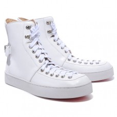 Pantofi sport Christian Louboutin Alfie, albi
