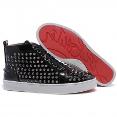 Pantofi sport Christian Louboutin Louis Spikes negri Pantofi sport Christian Louboutin Louis Spikes negri