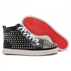Pantofi sport Christian Louboutin Louis Spikes negri Pantofi sport Christian Louboutin Louis Spikes negri