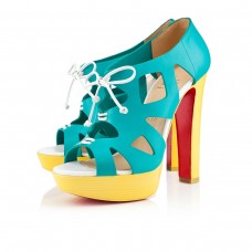 Sandale Christian Louboutin Fossile 140mm Caraibes/Canari