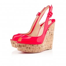 Christian Louboutin Une plume 140mm Wedges Rose Paris Christian Louboutin Une plume 140mm Wedges Rose Paris
