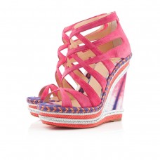 Pantofi cu platformă Christian Louboutin Tosca 140mm Rose Matador