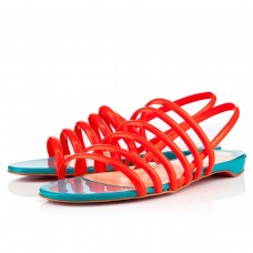 Sandale Christian Louboutin Vildo Flat Flame Sandale Christian Louboutin Vildo Flat Flame