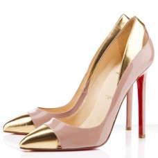 Pantofi Christian Louboutin Duvette 120mm, culoare nud
