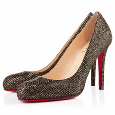 Pantofi Christian Louboutin Simple 100mm Negri Pantofi Christian Louboutin Simple 100mm Negri