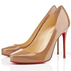 Pantofi Christian Louboutin Elisa 100mm Camel
