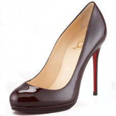 Pantofi Christian Louboutin Filo 120mm Roșii Închis