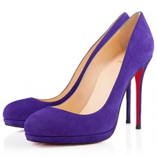 Pantofi Christian Louboutin Filo 120mm Violet