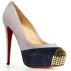 Pantofi Christian Louboutin Maggie 140mm, culoare violet