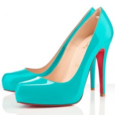 Pantofi Christian Louboutin Rolando 120mm Caraibes