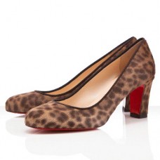 Pantofi Christian Louboutin Mistica 60mm cu imprimeu leopard