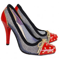 Pantofi Christian Louboutin Candy Lace 120mm, roșii