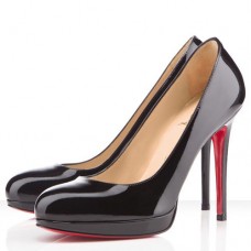 Pantofi Christian Louboutin New Simple 120mm Negri