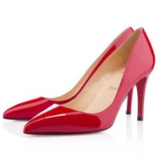 Pantofi Christian Louboutin Pigalle 80mm roșii Pantofi Christian Louboutin Pigalle 80mm roșii