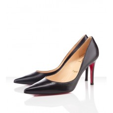 Pantofi Christian Louboutin New Decoltissimo 80mm Negri