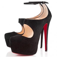 Pantofi Christian Louboutin Maillot 160mm Negri