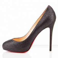 Pantofi Christian Louboutin New Declic 120mm Negri