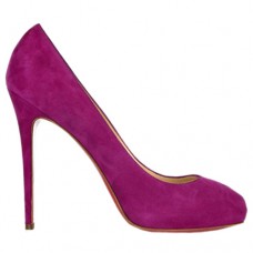 Pantofi Christian Louboutin New Declic 120mm roz aprins