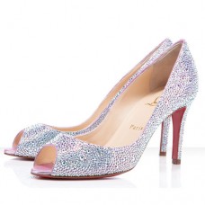 Pantofi cu toc înalt Christian Louboutin You You 80mm Aurora Boreale Pantofi cu toc înalt Christian Louboutin You You 80mm Aurora Boreale