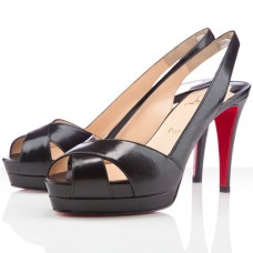 Pantofi Christian Louboutin Soso 120mm Slingbacks Negri