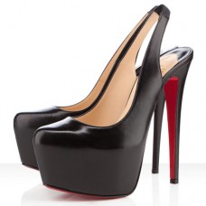 Pantofi Christian Louboutin Dafsling 160mm Slingbacks Negri