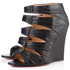 Pantofi cu platformă Christian Louboutin Developpa 100mm Negri